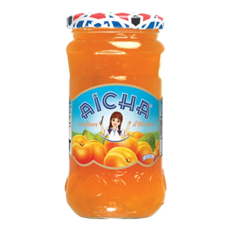 Aicha Moroccan apricot jam jar