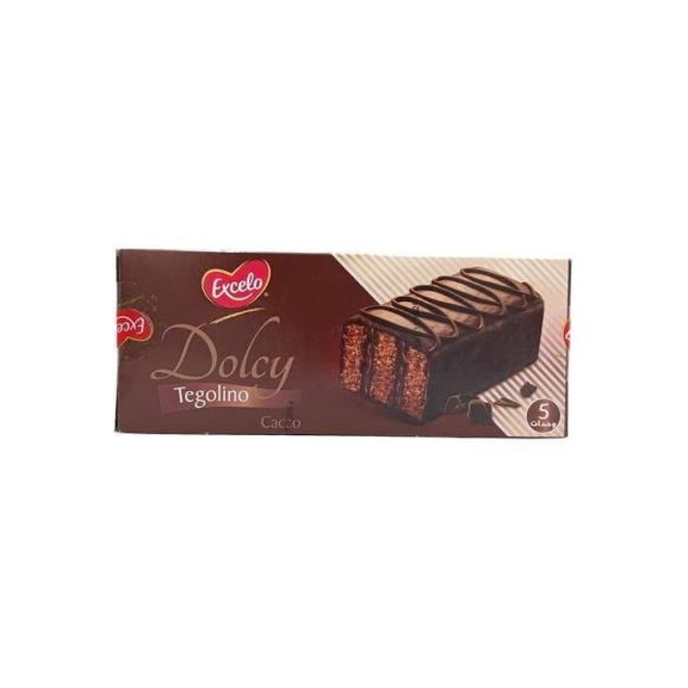 Excelo Dolcy Tegolino Cacao 52 g cake bar box