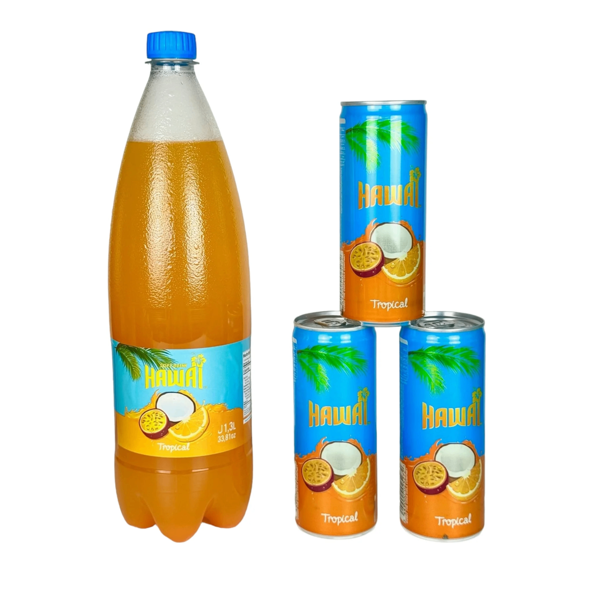 Hawaii Moroccan tropical soda bottle