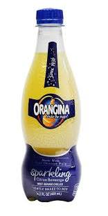 Orangina Moroccan orange soda bottle