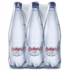 Oulmes Moroccan sparkling water bottle