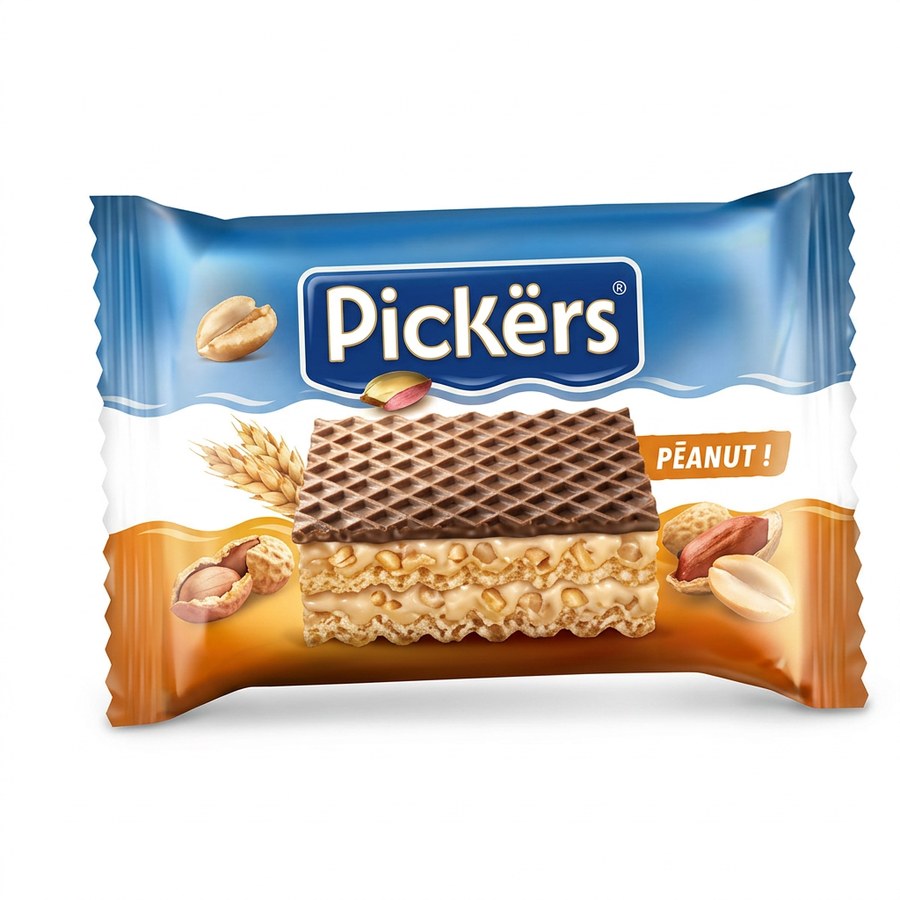 Pickers Peanut 6 x 25 g wafer pack