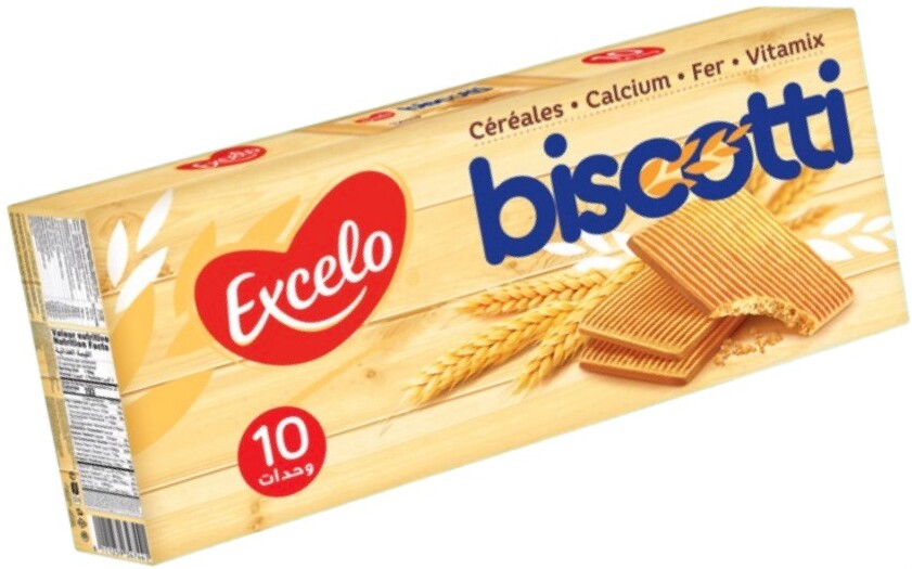 Excelo whole wheat biscotti box