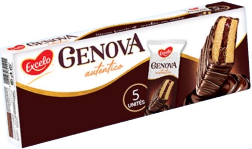 Genova Autentico cream layer cake box